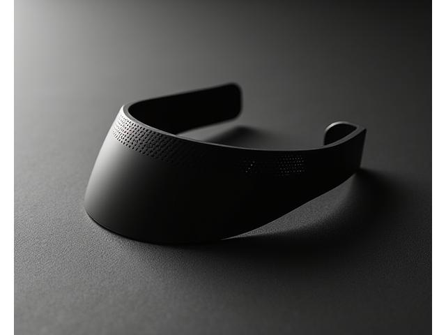 RapidFlow Performance Visor, a sleek and ergonomic black visor designed for maximum air flow and face protection.